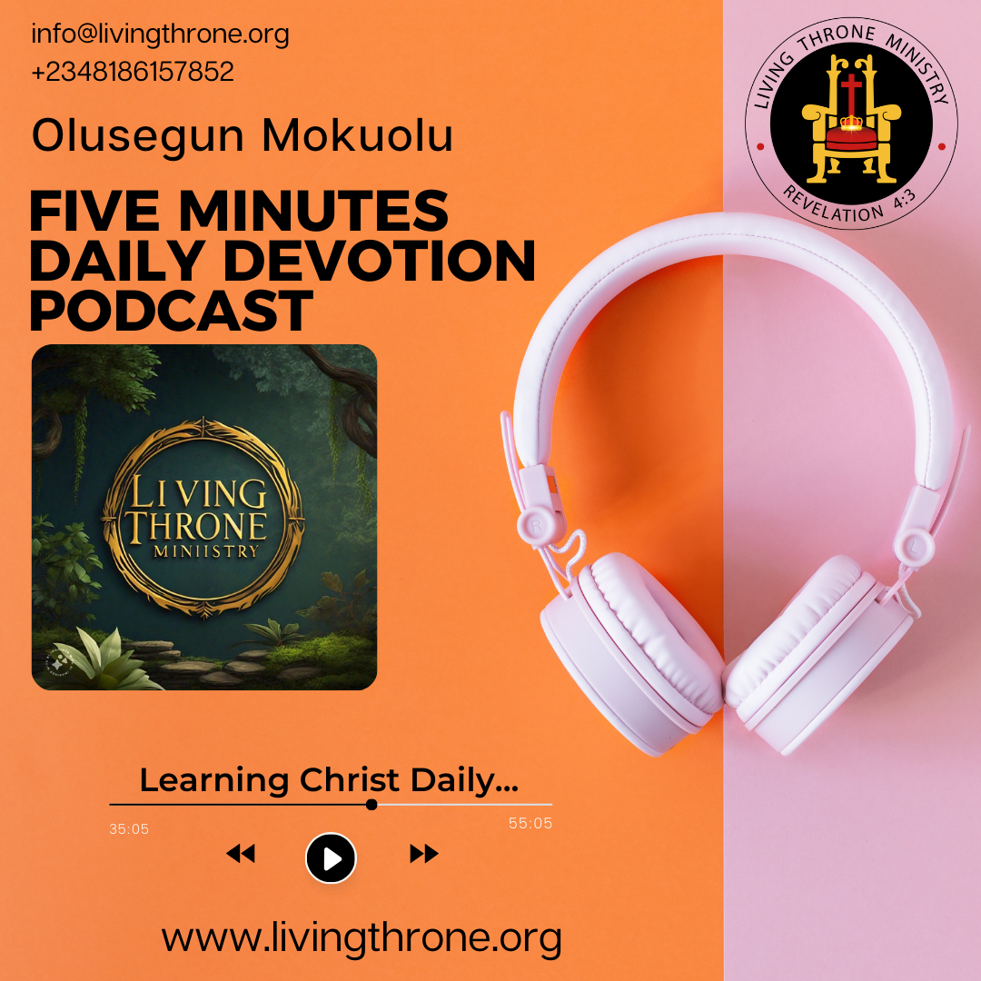 IN HIS NAME - FIVE MINUTES DAILY DEVOTION PODCAST BY OLUSEGUN MOKUOLU cover